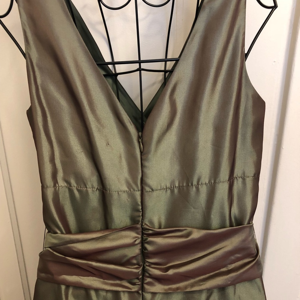 Beautiful iridescent satin dress - Picture 4 of 4